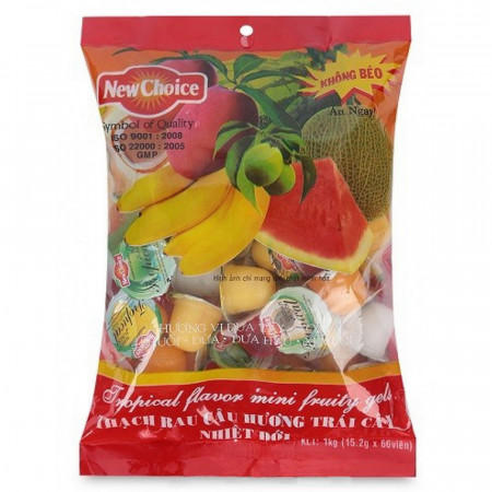 Tropical Mini Fruity Gels желе мини ассорти