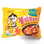 Samyang Бульдак со вкусом Сыра (пакет), 140 гр