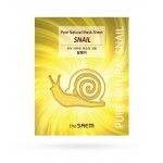 TheSaem Золотая тканевая маска с муцином улитки Snail 